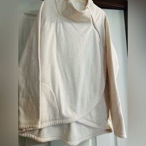 Athleta Cozy Karma ASYM Sweatshirt Tunic Pullover